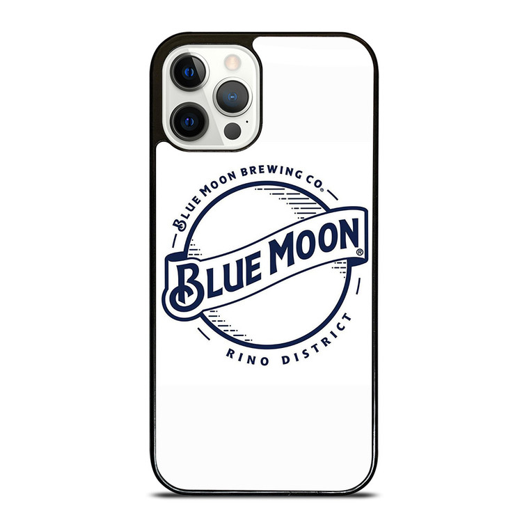 BLUE MOON BEER BADGE iPhone 12 Pro Case Cover