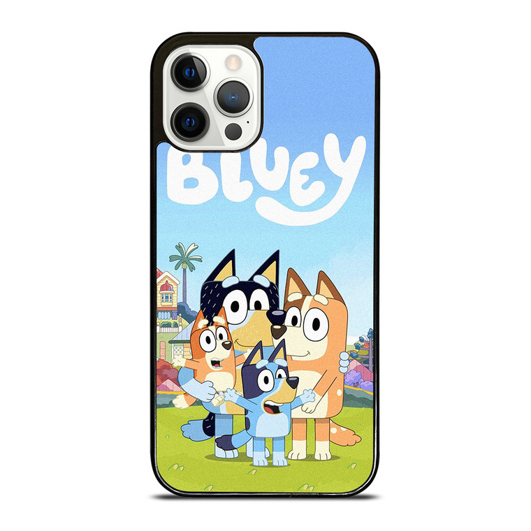 BLUEY HEELER PUPPY CARTOON iPhone 12 Pro Case Cover
