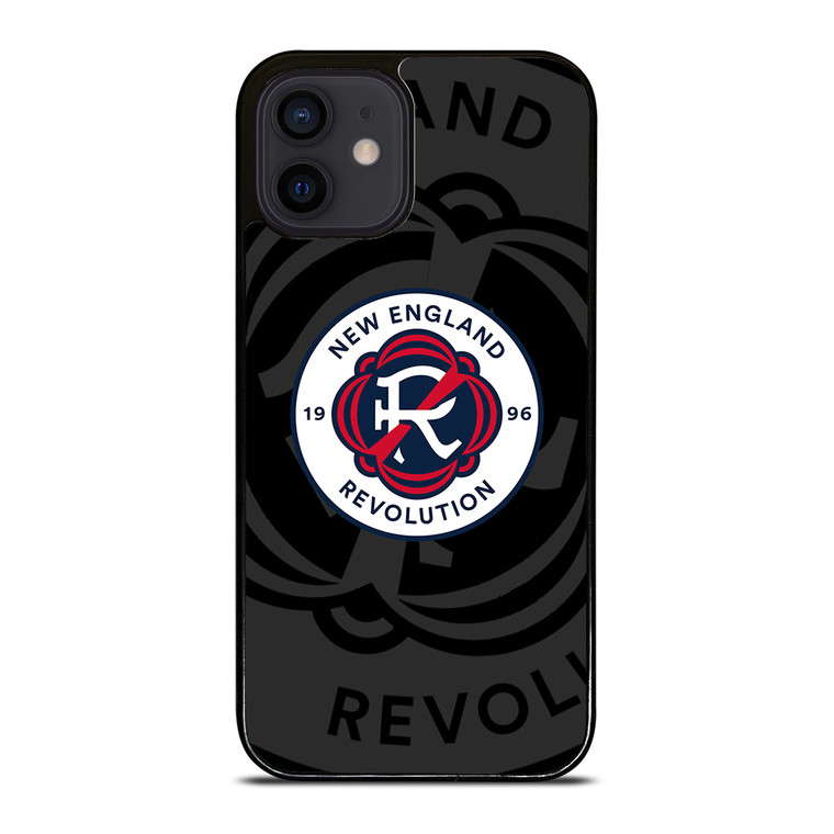 NEW ENGLAND REVOLUTION MLS BLACK iPhone 12 Mini Case Cover