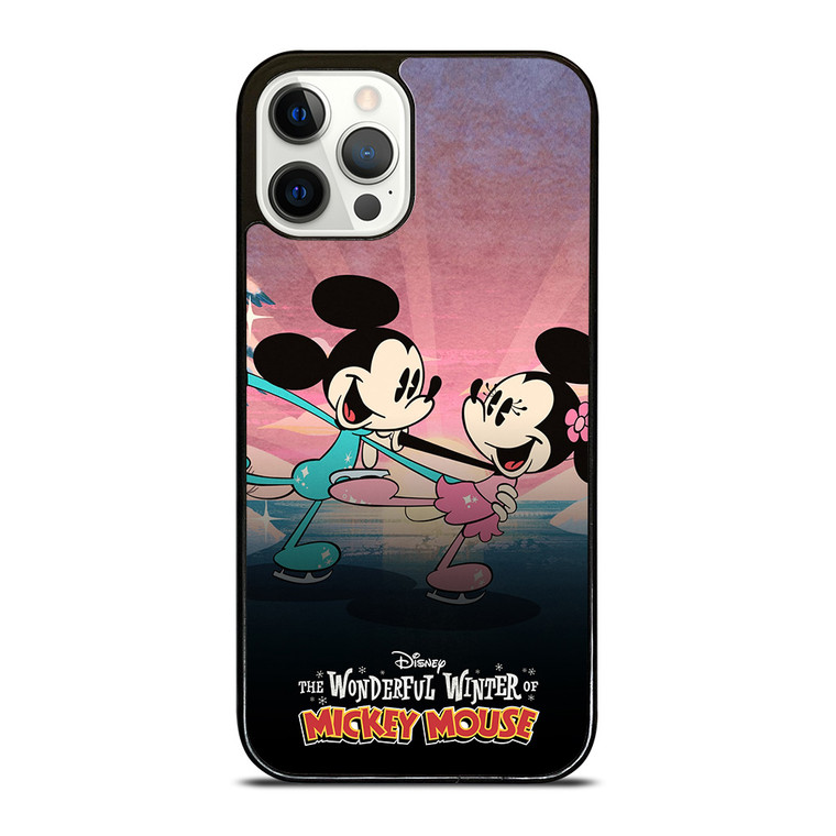 DISNEY WONDERFUL WINTER MICKEY MOUSE iPhone 12 Pro Case Cover