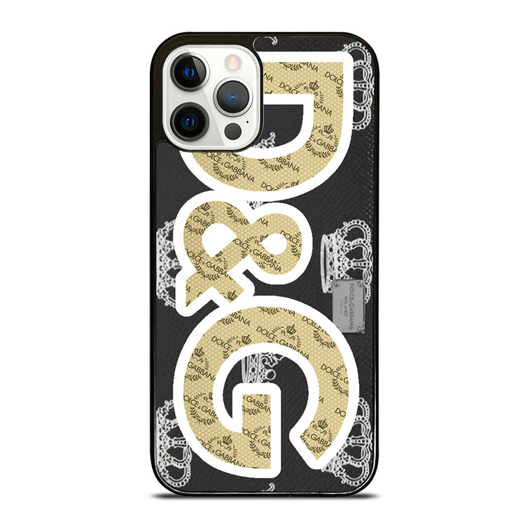 DOLCE AND GABBANA EMBOSS iPhone 12 Pro Case Cover