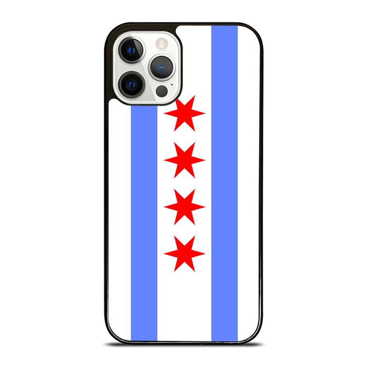 FLAG OF CHICAGO iPhone 12 Pro Case Cover