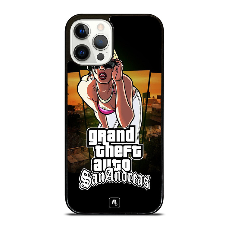 GTA GRAND THEFT AUTO SAN ANDREAS iPhone 12 Pro Case Cover
