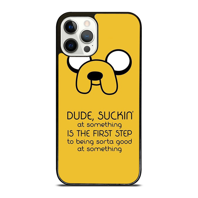 JAKE ADVENTURE TIME QUOTES iPhone 12 Pro Case Cover