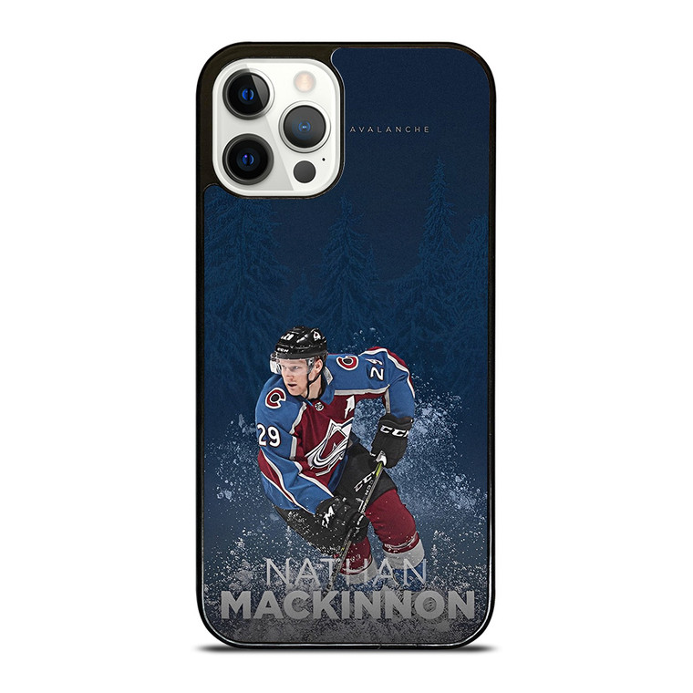 NATHAN MACKINNON COLORADO AVALANCHE NHL iPhone 12 Pro Case Cover