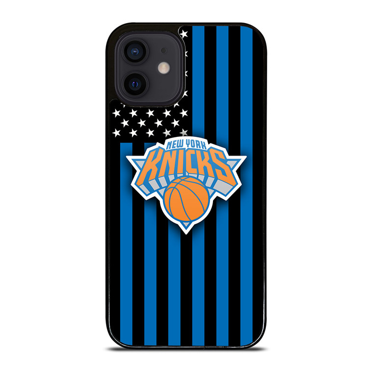 NEW YORK KNICKS NBA USA FLAG iPhone 12 Mini Case Cover
