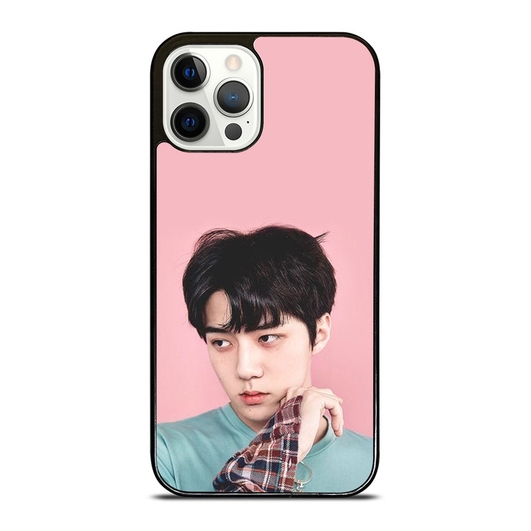 OH SEHUN EXO BOY BAND PINK iPhone 12 Pro Case Cover