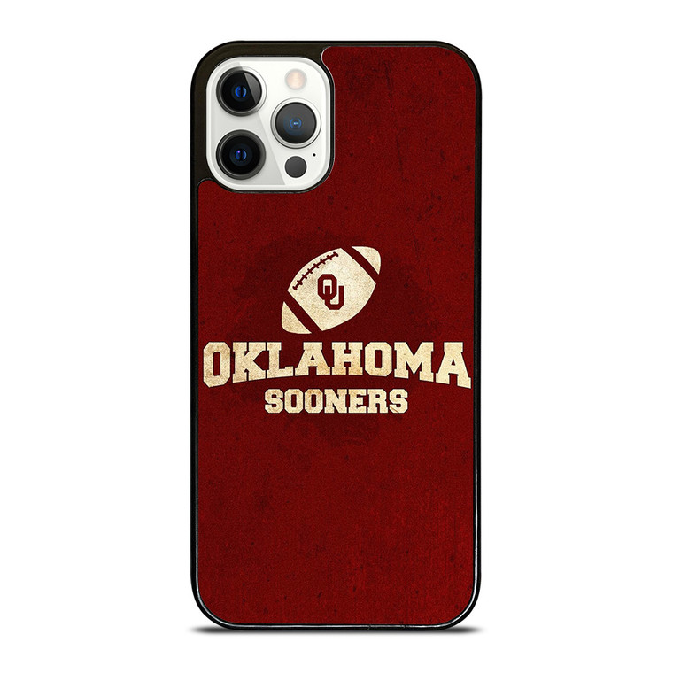 OKLAHOMA SOONERS FOOTBALL iPhone 12 Pro Case Cover