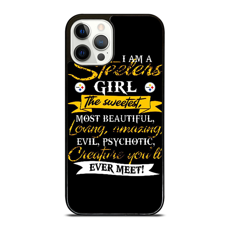 PITTSBURGH STEELERS GIRL FANS iPhone 12 Pro Case Cover