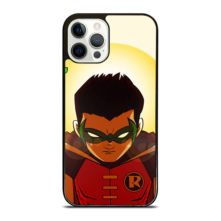 ROBIN DAMIAN WAYNE CARTOON iPhone 12 Pro Case Cover