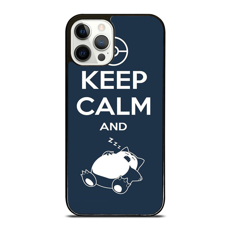 SNORLAX KABIGON POKEMON FUNNY iPhone 12 Pro Case Cover