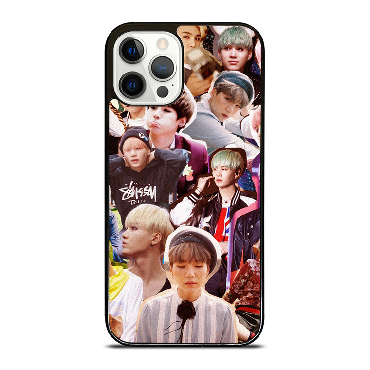 SUGA BTS BANGTAN BOYS COLLAGE iPhone 12 Pro Case Cover