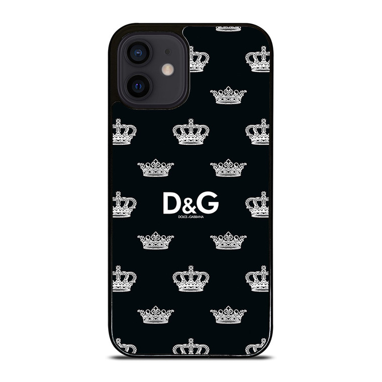 DOLCE AND GABBANA PATTERN iPhone 12 Mini Case Cover