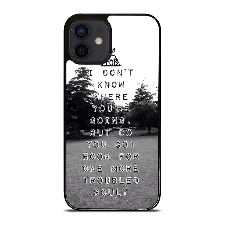 FALL OUT BOYS QUOTES iPhone 12 Mini Case Cover