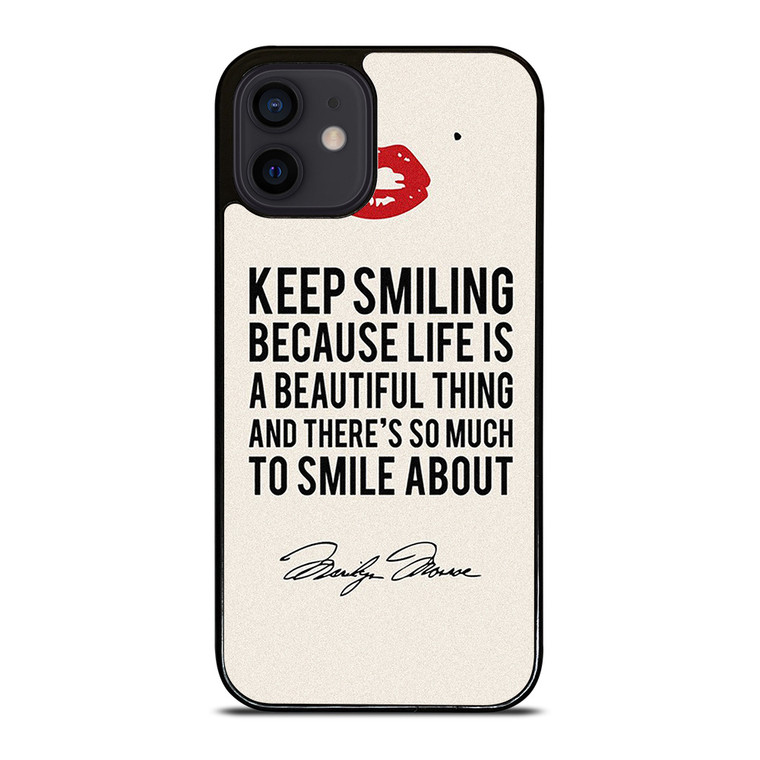 MARILYN MONROE QUOTES iPhone 12 Mini Case Cover MARILYN MONROE QUOTES iPhone 12 Mini Case Cover