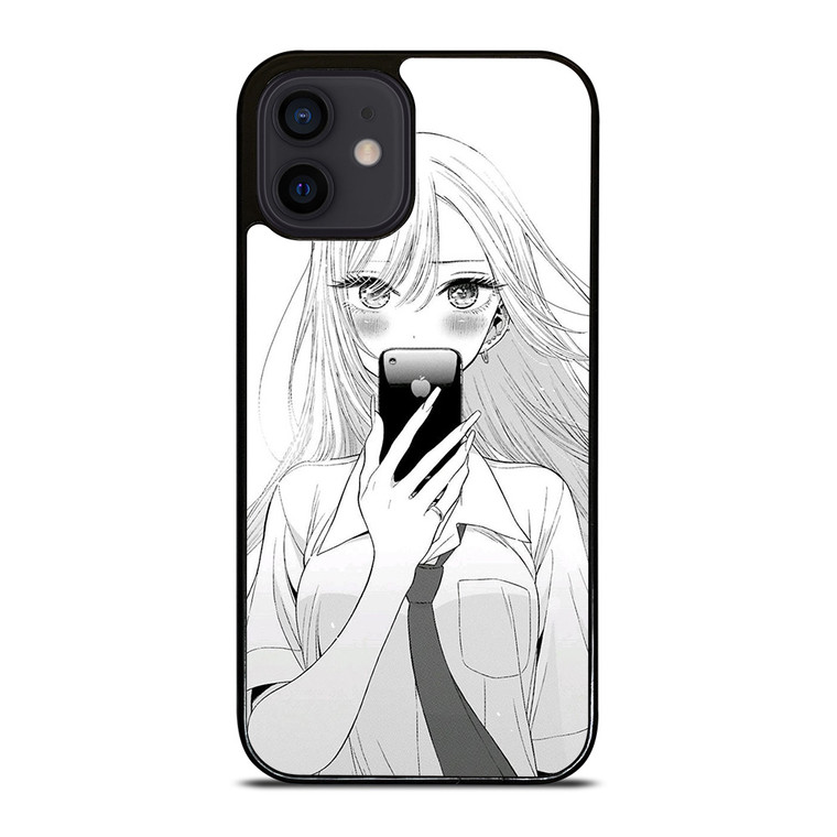 MY DRESS UP DARLING ANIME BLACK WHITE iPhone 12 Mini Case Cover