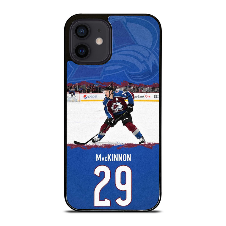 NATHAN MACKINNON COLORADO AVALANCHE HOCKEY iPhone 12 Mini Case Cover