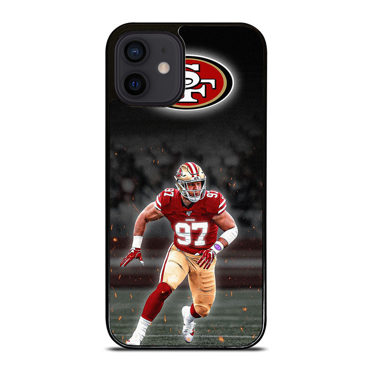 NICK BOSA SAN FRANCISCO 49ERS iPhone 12 Mini Case Cover NICK BOSA SAN FRANCISCO 49ERS iPhone 12 Mini Case Cover