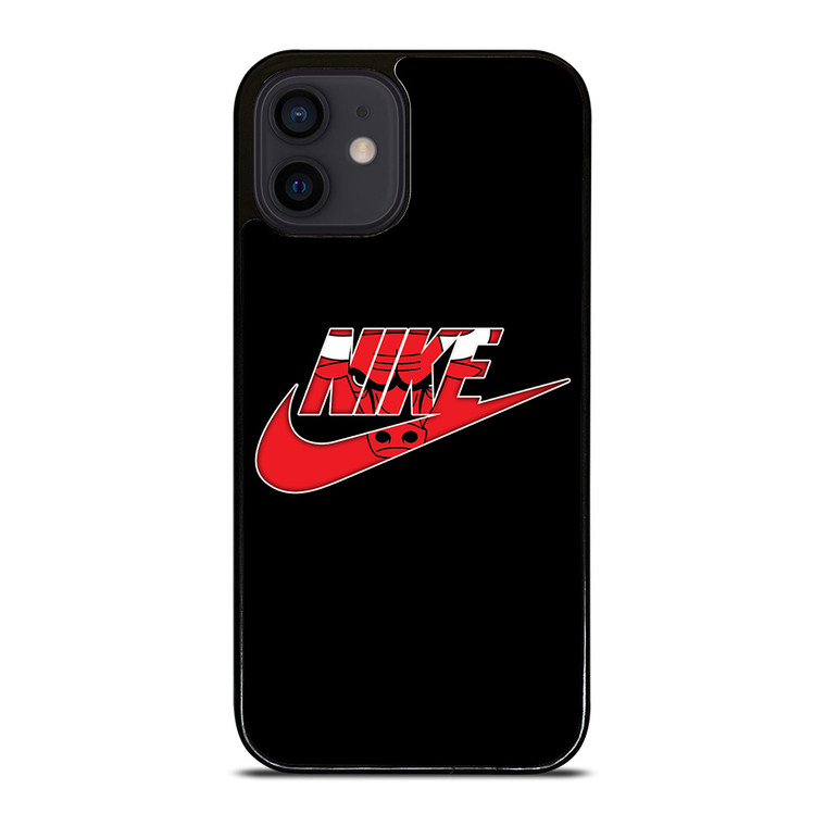 NIKE CHICAGO BULLS SWOOSH iPhone 12 Mini Case Cover