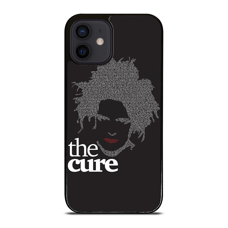 ROBERT SMITH THE CURE TYPOGRAPHY iPhone 12 Mini Case Cover ROBERT SMITH THE CURE TYPOGRAPHY iPhone 12 Mini Case Cover
