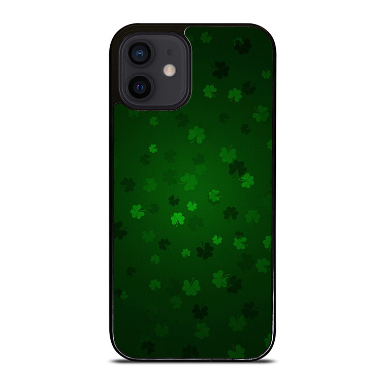 SAINT PATRICKS SHAMROCK LEAF iPhone 12 Mini Case Cover