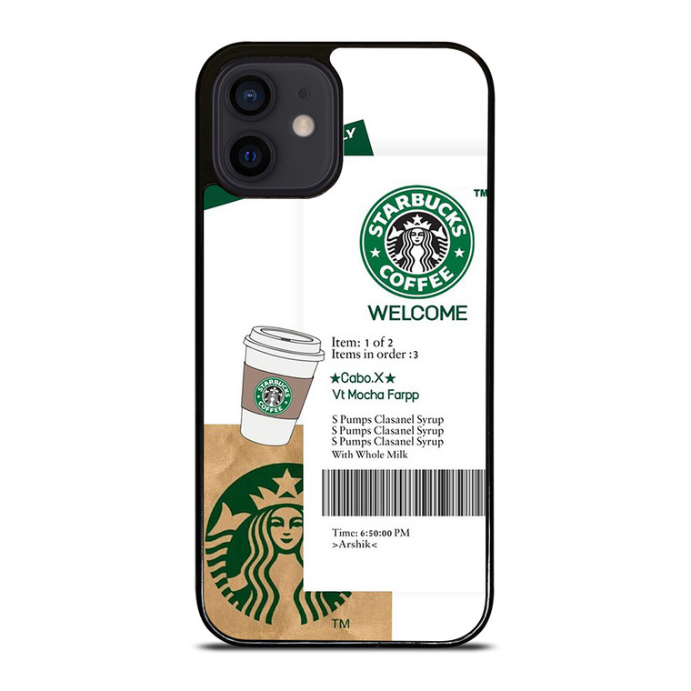 STARBUCKS COFFEE BILLS iPhone 12 Mini Case Cover