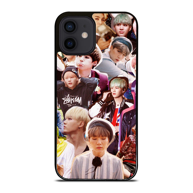 SUGA BTS BANGTAN BOYS COLLAGE iPhone 12 Mini Case Cover SUGA BTS BANGTAN BOYS COLLAGE iPhone 12 Mini Case Cover
