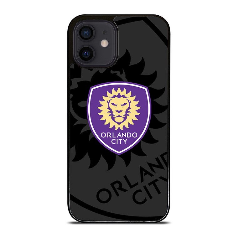ORLANDO CITY SC MLS BLACK iPhone 12 Mini Case Cover