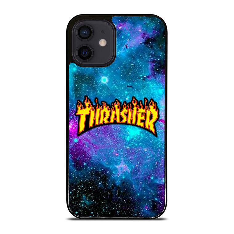 THRASHER SKATEBOARD NEBULA iPhone 12 Mini Case Cover