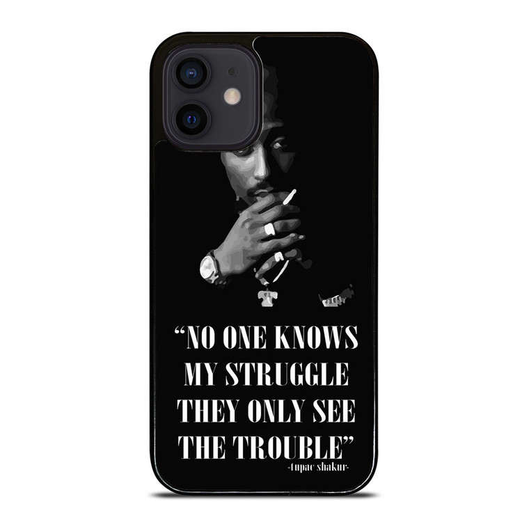 TUPAC SHAKUR RAPPER QUOTES iPhone 12 Mini Case Cover TUPAC SHAKUR RAPPER QUOTES iPhone 12 Mini Case Cover