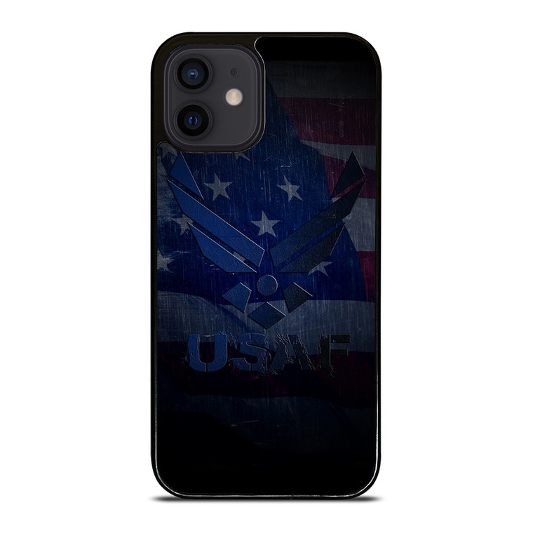 USAF UNITED STATES AIR FORCES LOGO iPhone 12 Mini Case Cover