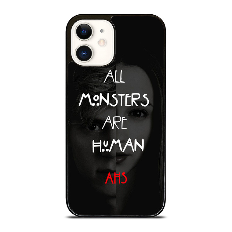 AMERICAN HORROR STORY ALL MONSTERS ARE HUMAN iPhone 12 Case Cover