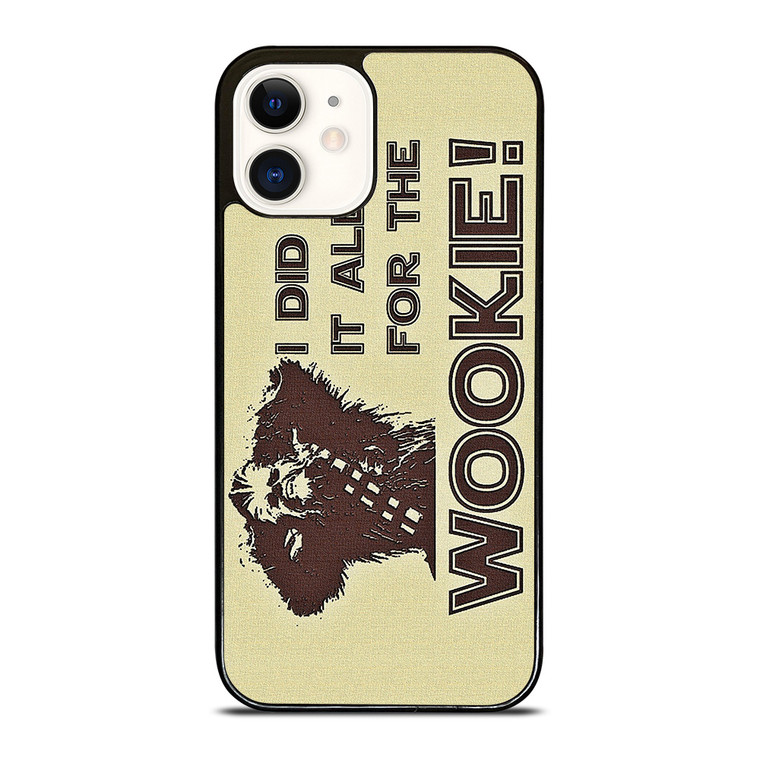CHEWBACCA WOOKIE STAR WARS iPhone 12 Case Cover