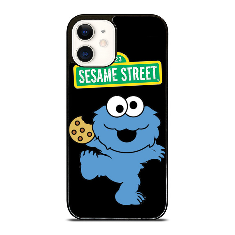 COOKIE MONSTER SESAME STREET iPhone 12 Case Cover