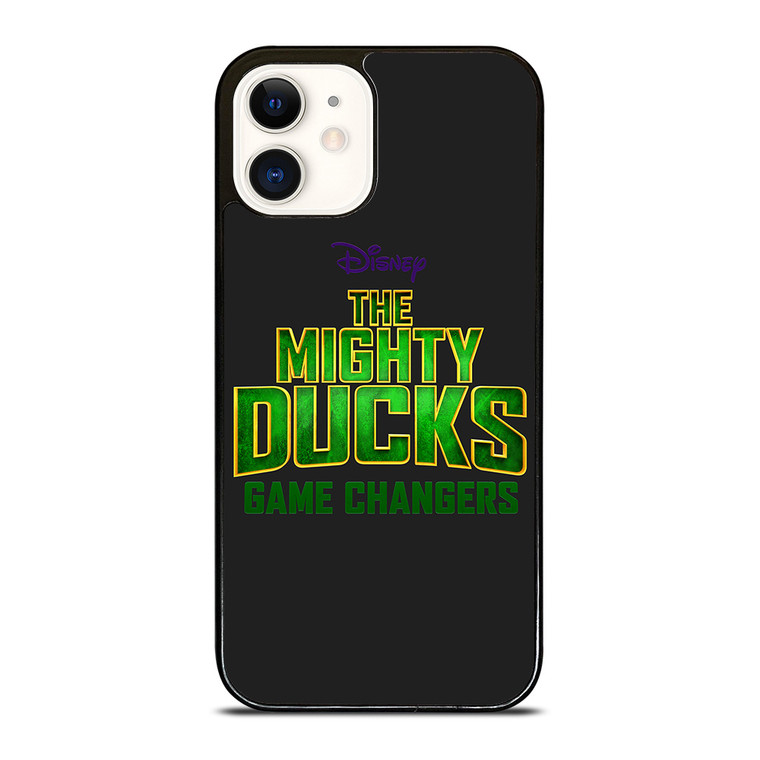 DISNEY MIGHTY DUCKS GAME CHANGERS LOGO iPhone 12 Case Cover