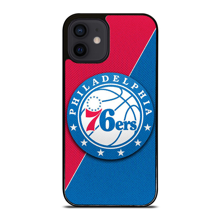 PHILADELPHIA 76ERS NBA BASKETBALL LOGO iPhone 12 Mini Case Cover