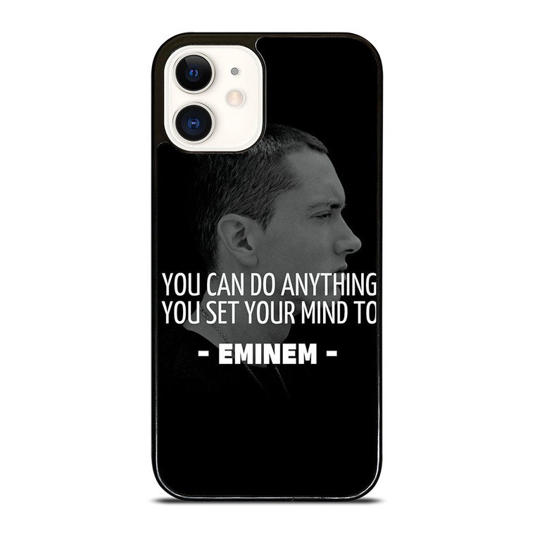 EMINEM RAPPER QUOTES iPhone 12 Case Cover