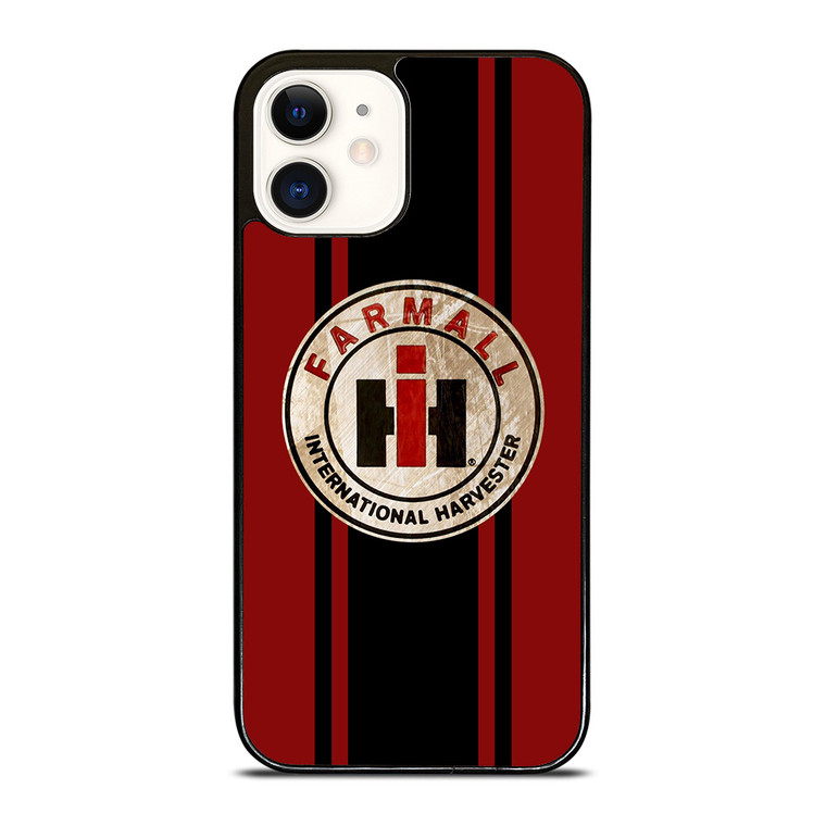 FARMALL INTERNATIONAL HARVESTER BADGE STRIPE iPhone 12 Case Cover