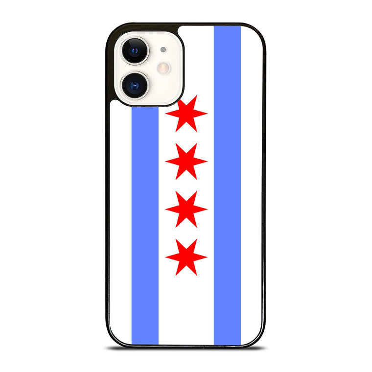 FLAG OF CHICAGO iPhone 12 Case Cover