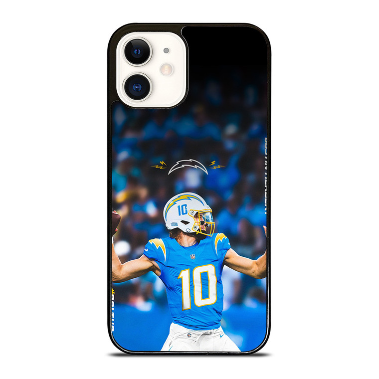 JUSTIN HERBERT LOS ANGELES CHARGERS 3 iPhone 12 Case Cover