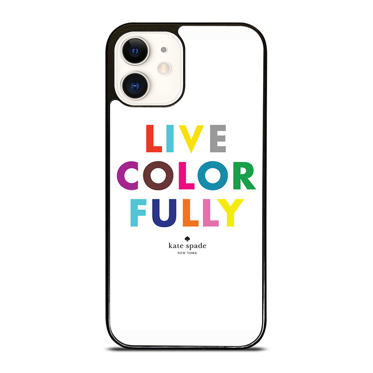 KATE SPADE LIVE COLOR FULLY iPhone 12 Case Cover