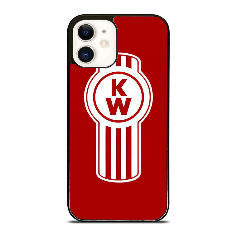 KENWORTH TRUCK RED LOGO iPhone 12 Case Cover