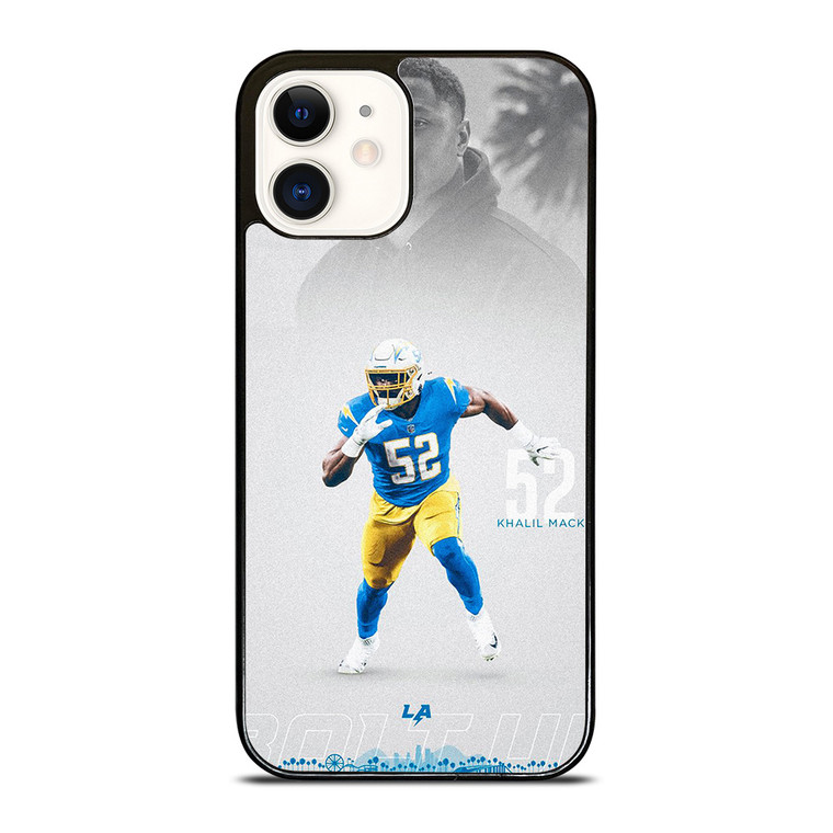 KHALIL MACK LOS ANGELES CHARGERS NFL iPhone 12 Case Cover