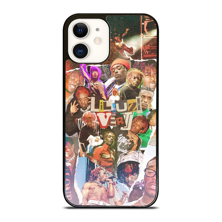 LIL UZI VERT RAPPER COLLAGE iPhone 12 Case Cover LIL UZI VERT RAPPER COLLAGE iPhone 12 Case Cover