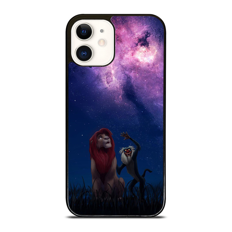 LION KING RAFIKI NEBULA iPhone 12 Case Cover LION KING RAFIKI NEBULA iPhone 12 Case Cover