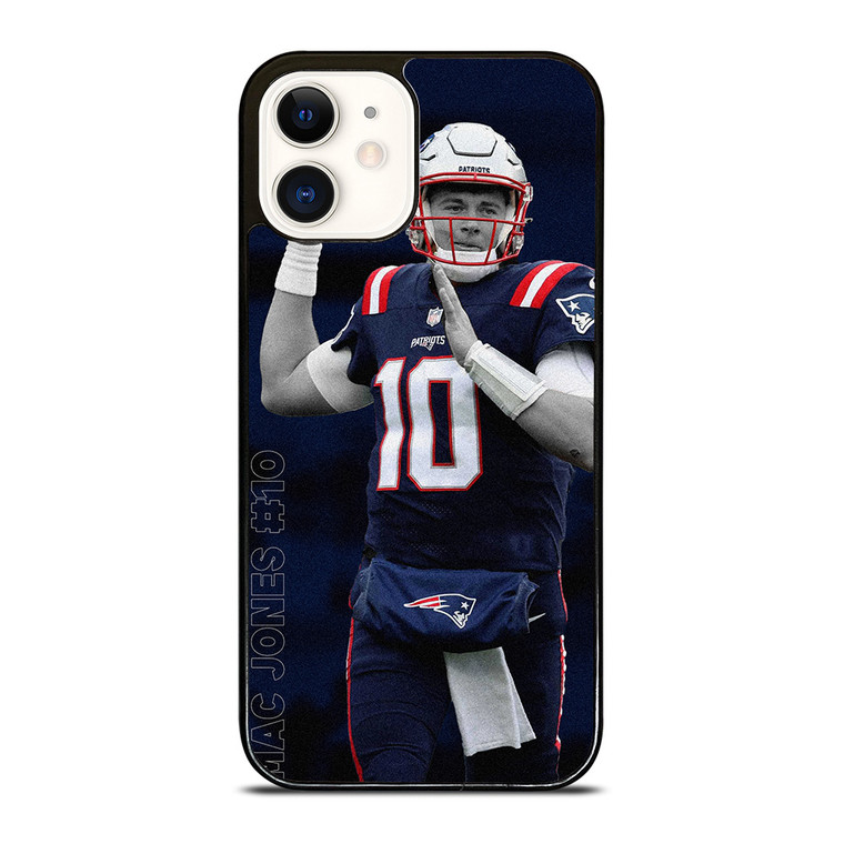MAC JONES NEW ENGLAND PATRIOTS iPhone 12 Case Cover MAC JONES NEW ENGLAND PATRIOTS iPhone 12 Case Cover
