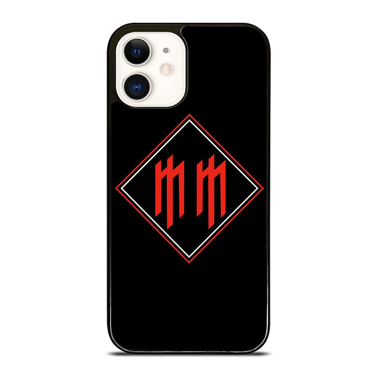 MARILYN MANSON SINGER LOGO iPhone 12 Case Cover