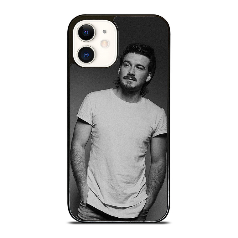 MORGAN WALLEN BLACK WHITE iPhone 12 Case Cover
