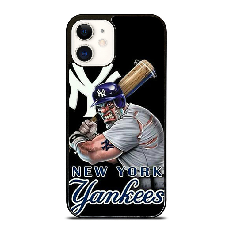 NEW YORK YANKEES BASEBALL FAN ART iPhone 12 Case Cover NEW YORK YANKEES BASEBALL FAN ART iPhone 12 Case Cover