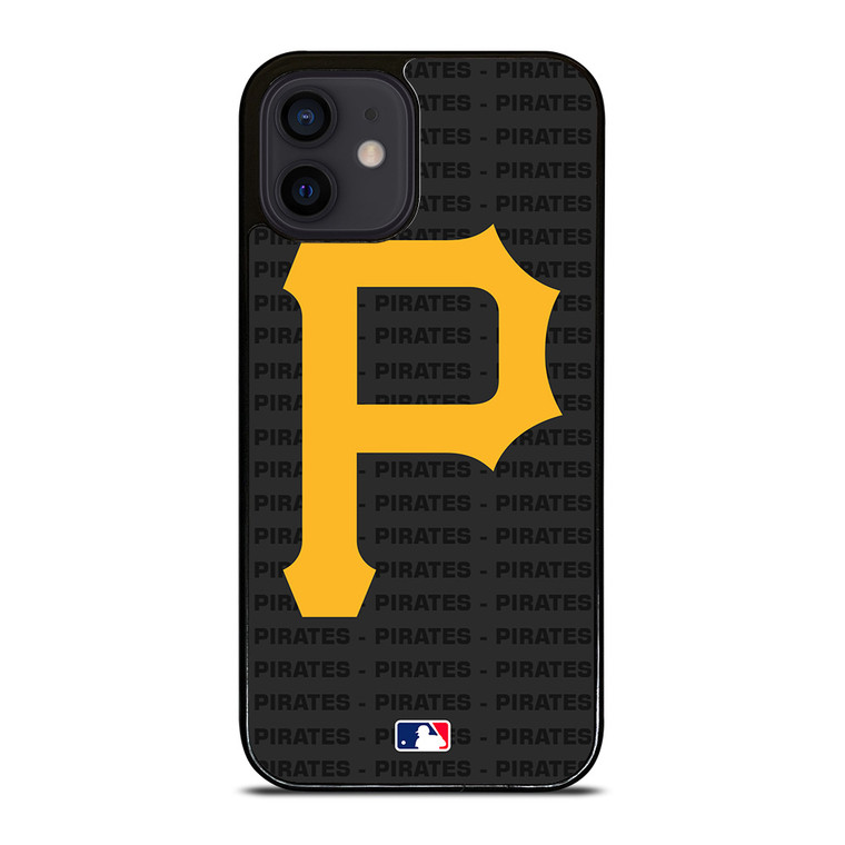 PITTSBURGH PIRATES BASEBALL BLACK iPhone 12 Mini Case Cover